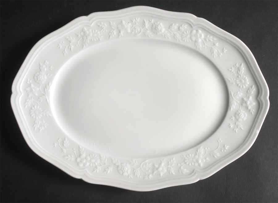 Hawthorn 11" Oval Serving Platter by Ceralene-1