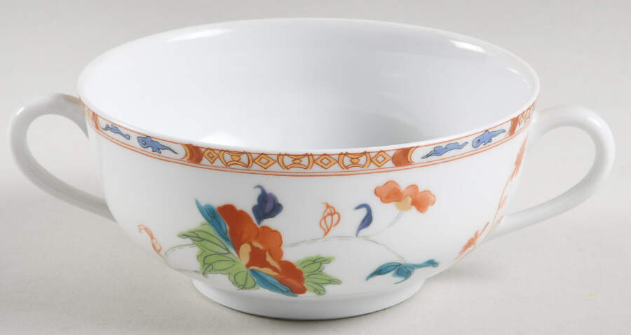 Hokusai  Flat Cream Soup Bowl by Ceralene-1