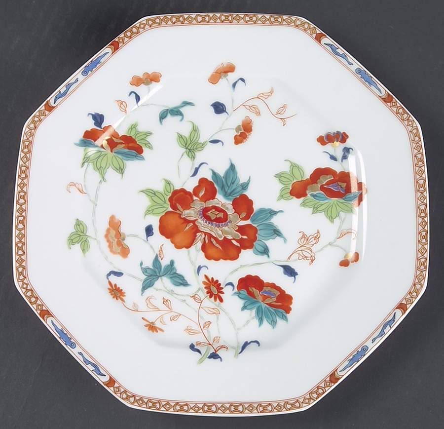 Hokusai  Octagonal Luncheon Plate by Ceralene-1