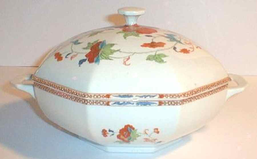 Hokusai  Octagonal Covered Vegetable by Ceralene-1