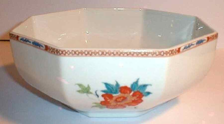 Hokusai  11" Octagonal Serving Bowl by Ceralene-1