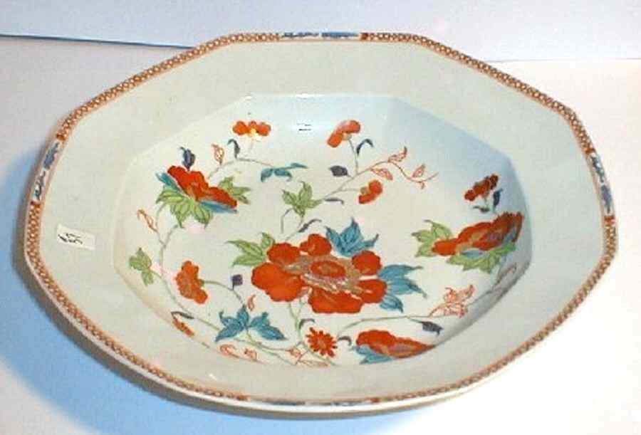 Hokusai  Large Rim Soup Bowl by Ceralene-1