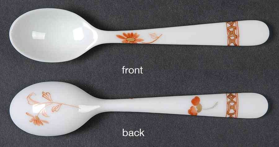 Hokusai  Spoon-Teaspoon/Ceramic by Ceralene-1