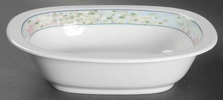 Impressions 9" Oval Vegetable Bowl by Ceralene-1