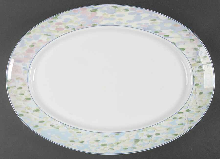 Impressions 16" Oval Serving Platter by Ceralene-1