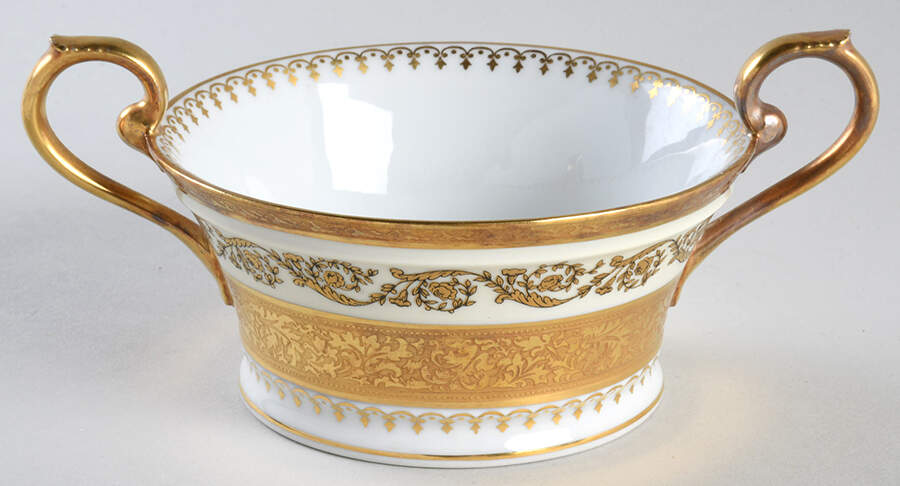 Imperiale Flat Cream Soup Bowl by Ceralene-1