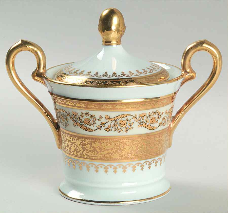 Imperiale Sugar Bowl & Lid by Ceralene-1