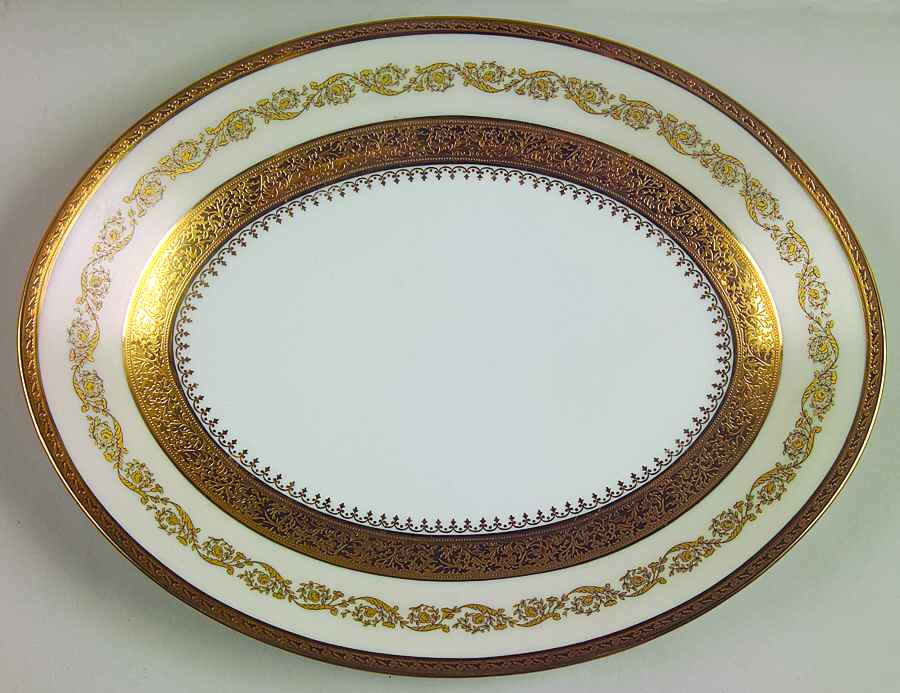 Imperiale 12" Oval Serving Platter by Ceralene-1