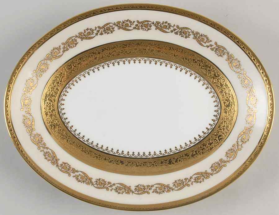Imperiale 10" Oval Serving Platter by Ceralene-1