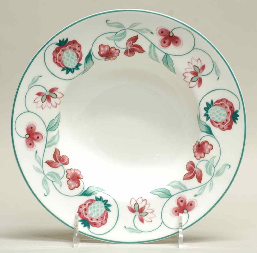Indienne Rim Soup Bowl by Ceralene-1