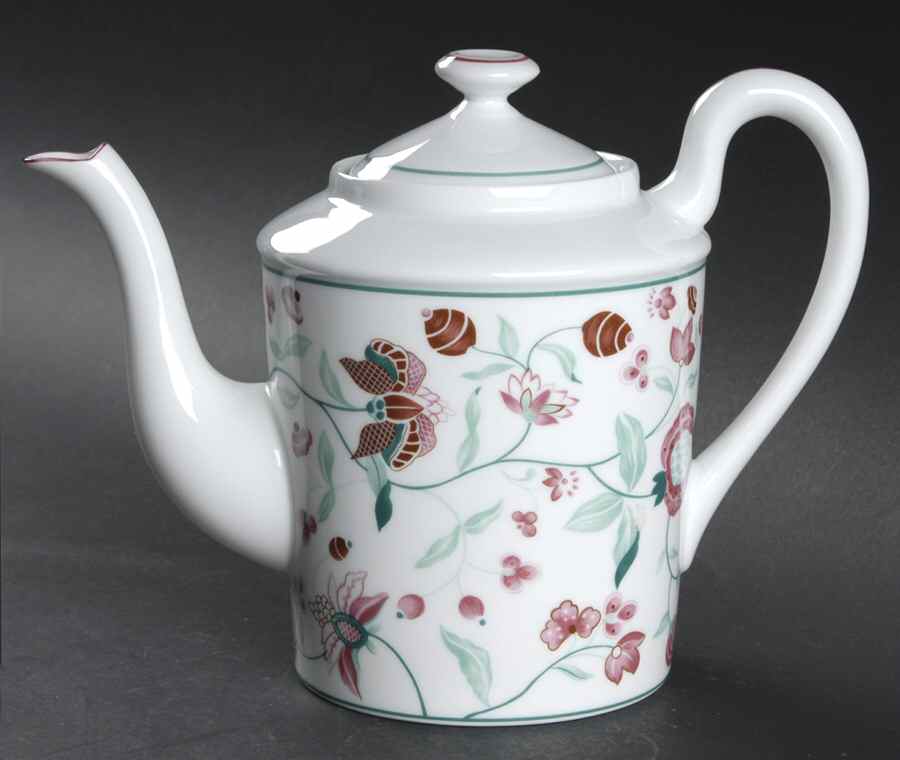 Indienne Coffee Pot & Lid by Ceralene-1