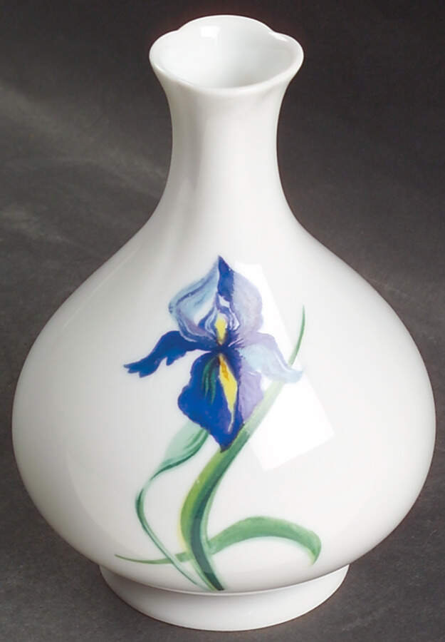 Iris 5" Bud Vase by Ceralene-1