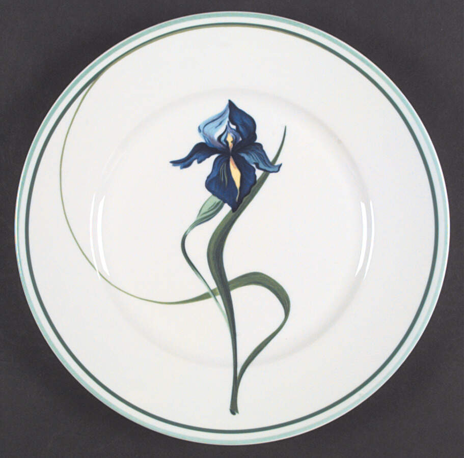Iris Dinner Plate by Ceralene-1