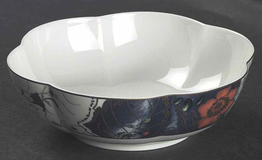 Jardin De Printemps Large Melon Bowl by Ceralene-1