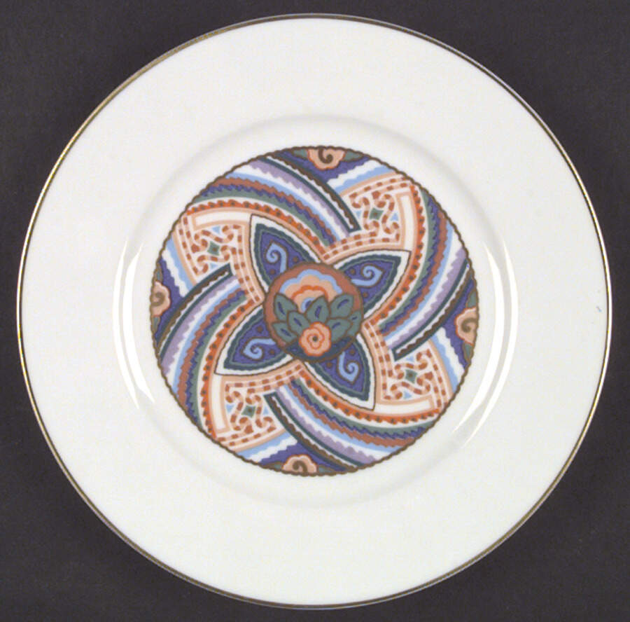 Kashmir Salad Plate by Ceralene-1