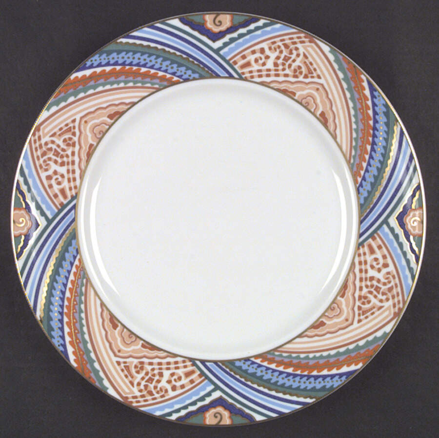 Kashmir Dinner Plate by Ceralene-1