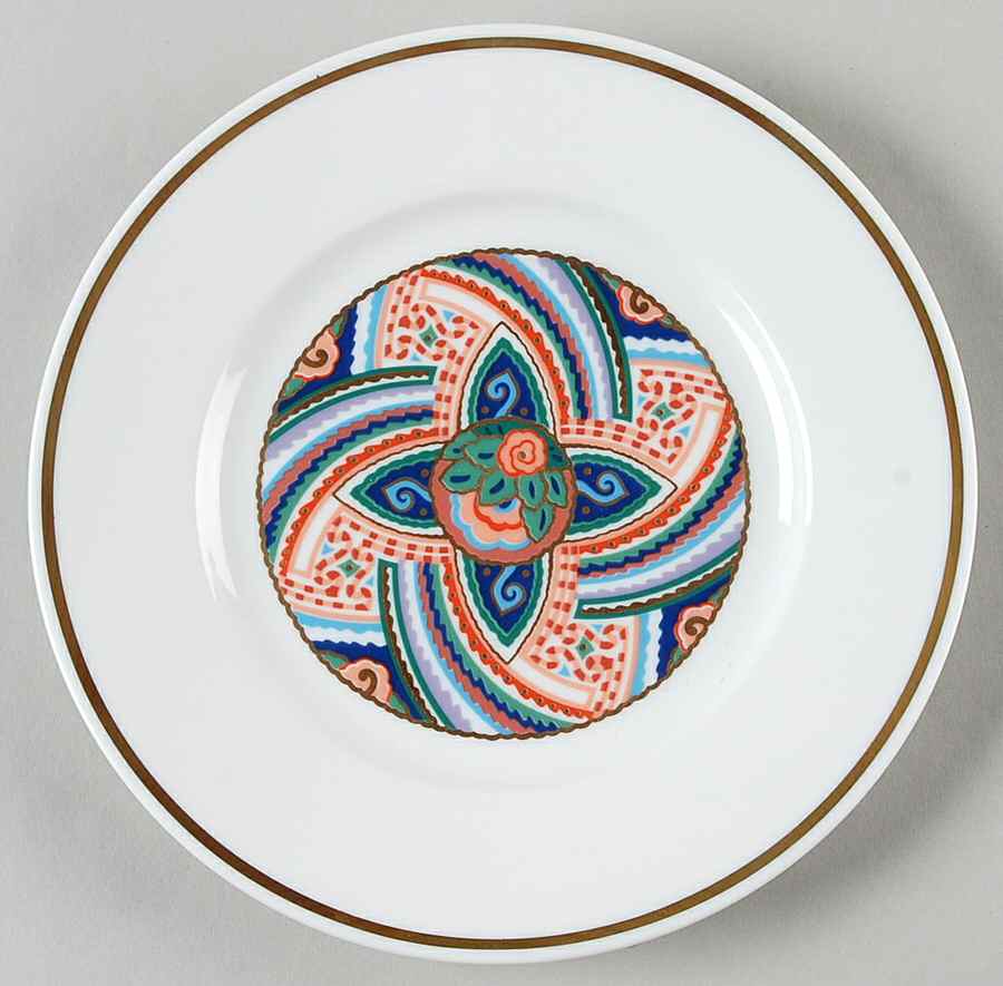 Kashmir Bread & Butter Plate by Ceralene-1