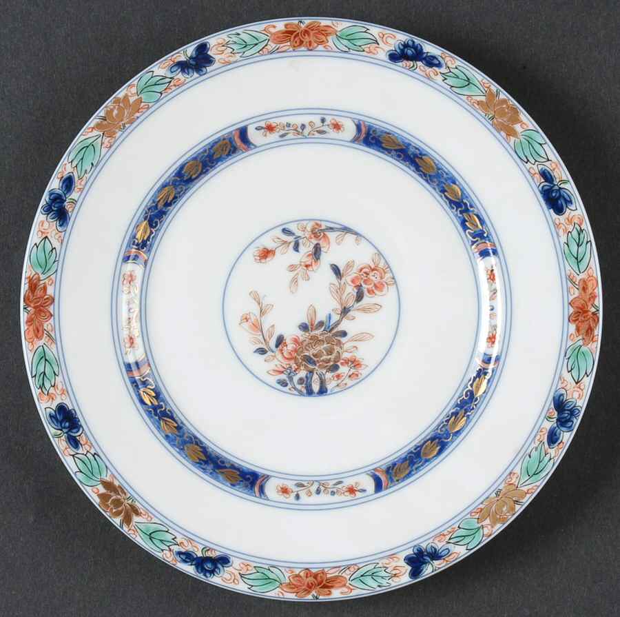 Koutani (White Background) Bread & Butter Plate by Ceralene-1
