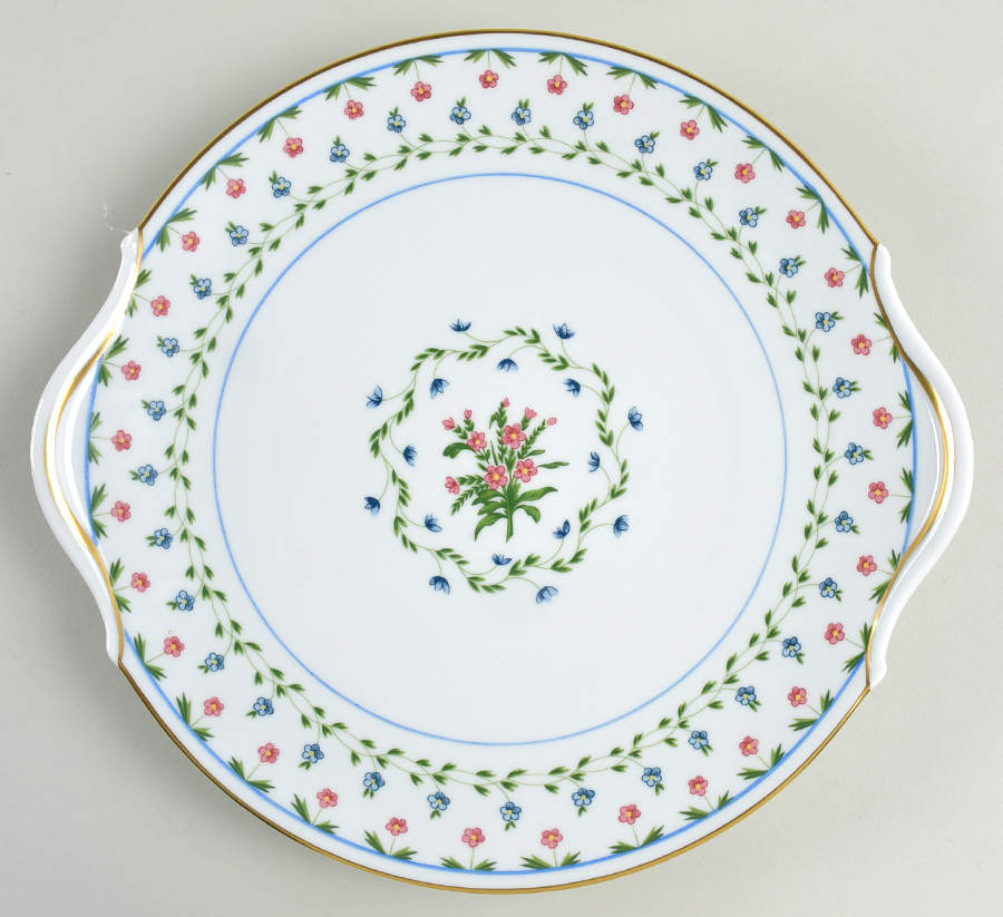 La Fayette Handled Cake Plate by Ceralene-1