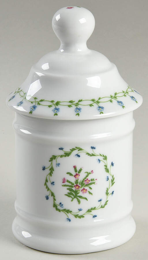 La Fayette Apothecary Jar & Lid by Ceralene-1