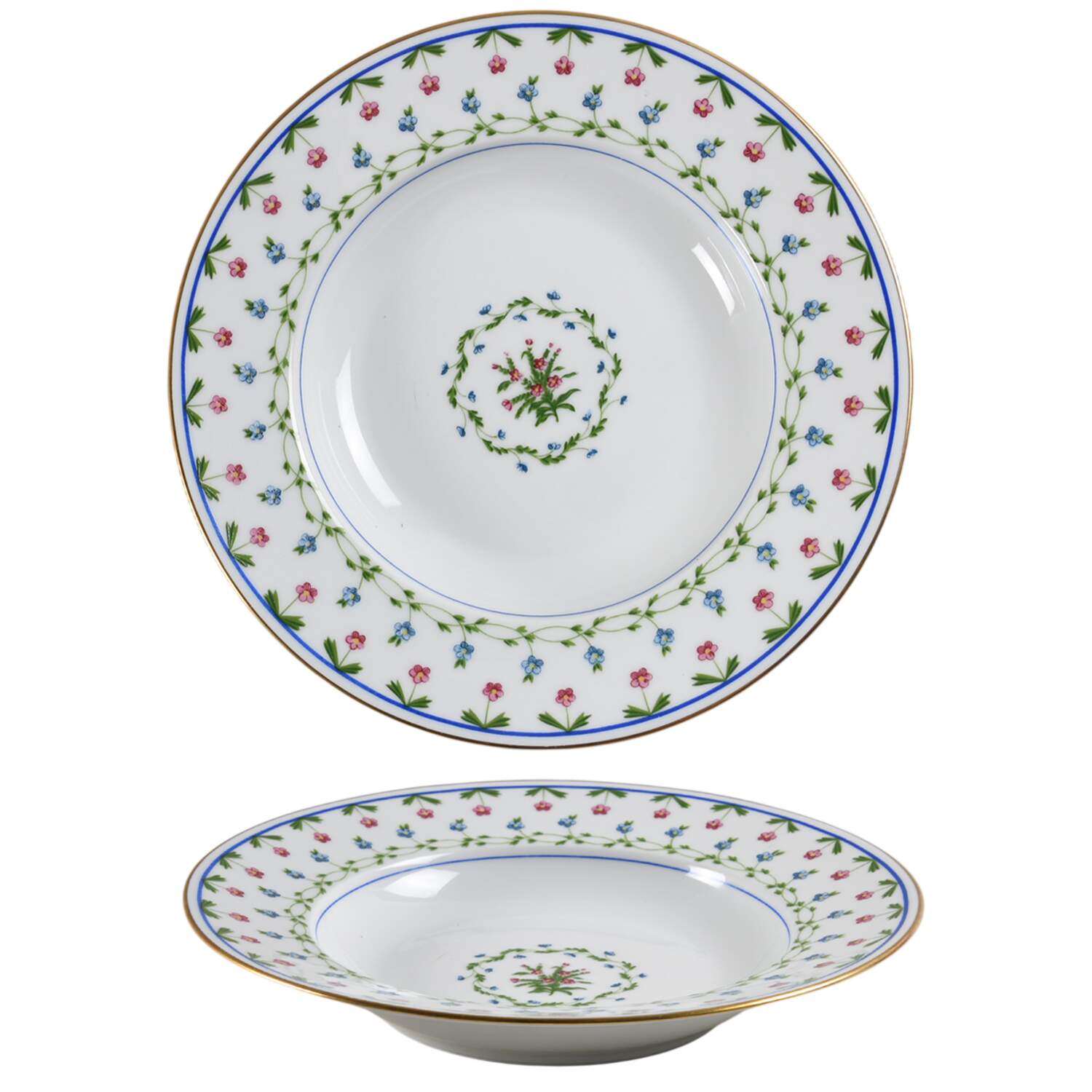 La Fayette Large Rim Soup Bowl by Ceralene-1