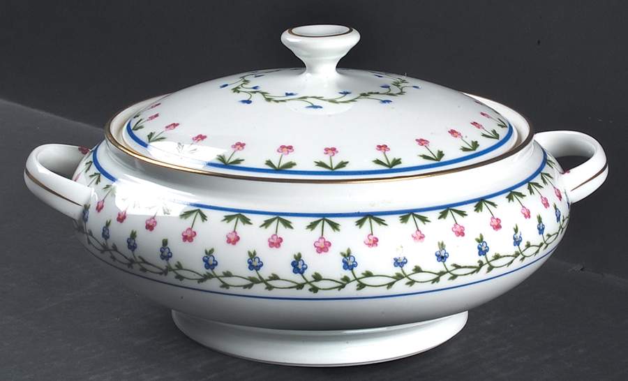 La Fayette Round Covered Vegetable by Ceralene-1