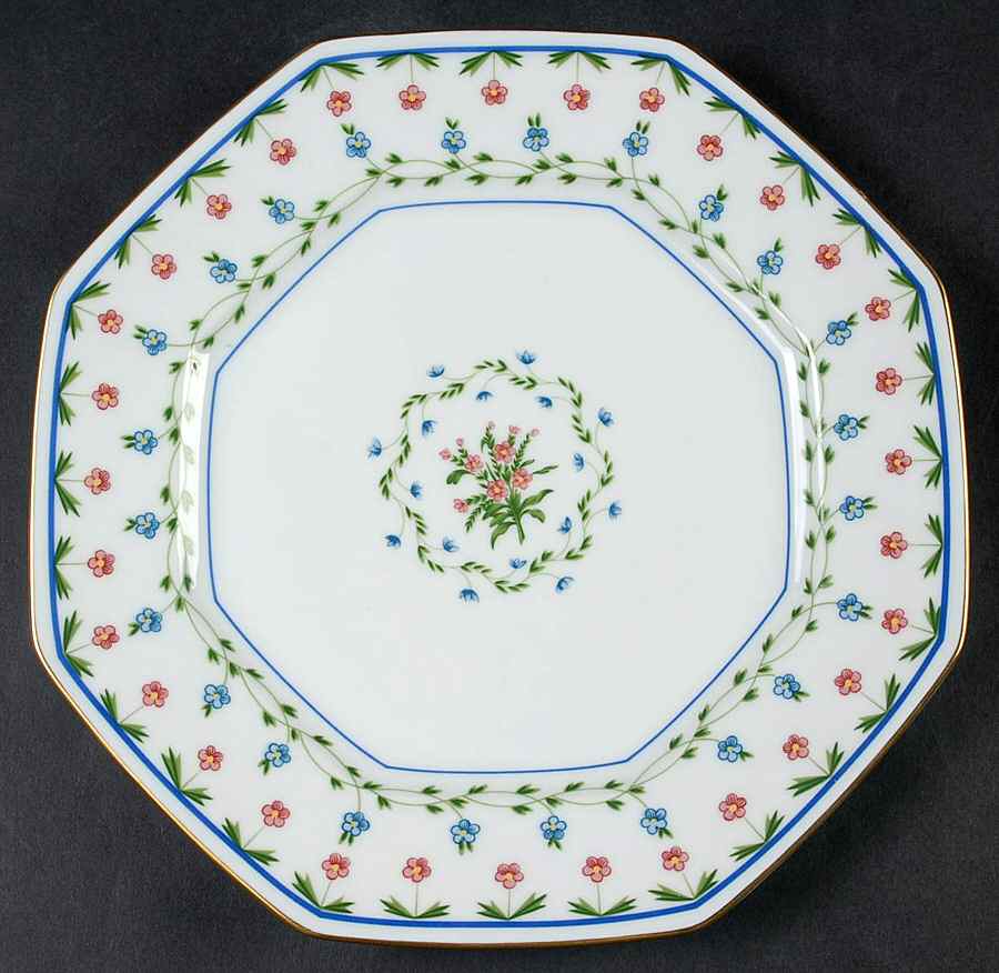 La Fayette Octagonal Luncheon Plate by Ceralene-1