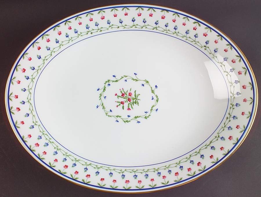 La Fayette 15" Oval Serving Platter by Ceralene-1