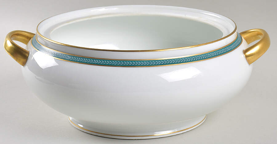 Laurier Blue Tureen No Lid by Ceralene-1