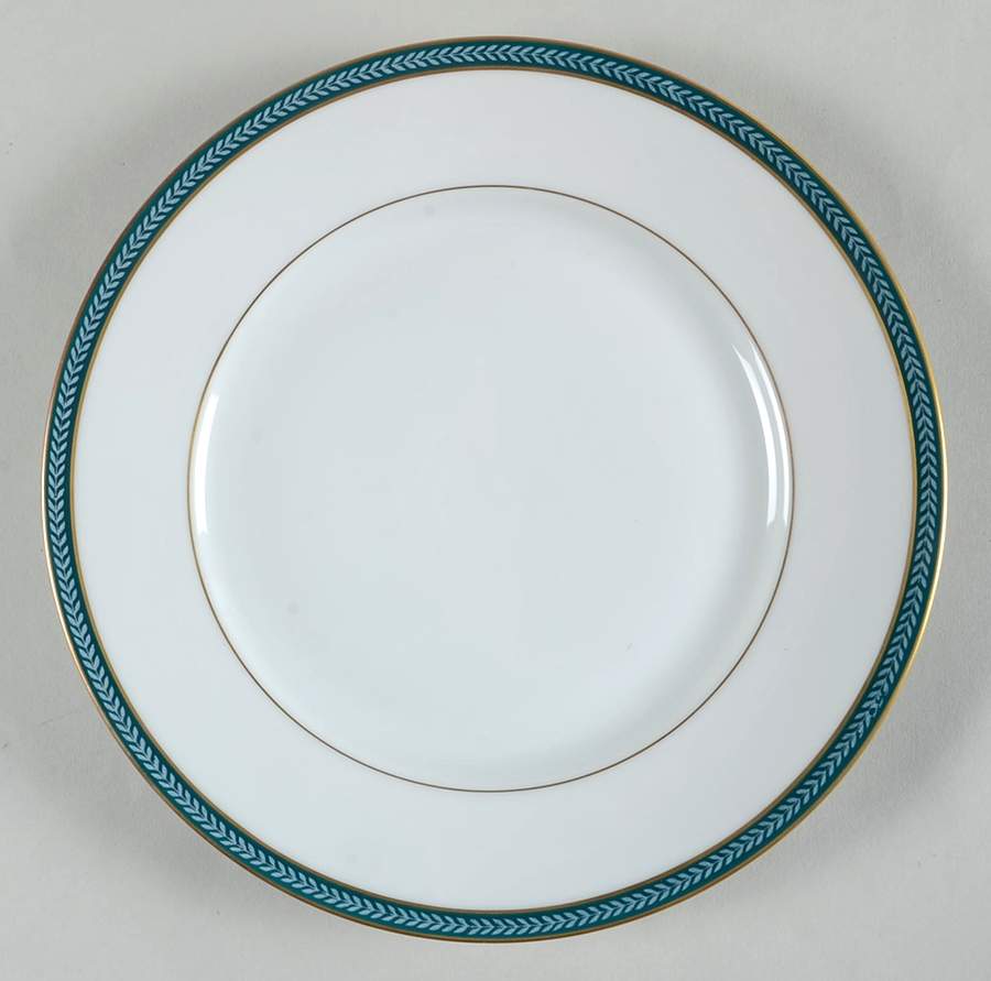 Laurier Blue Luncheon Plate by Ceralene-1