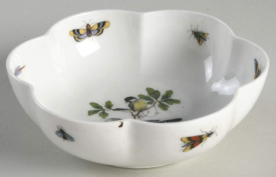Les Oiseaux 5' Melon Bowl by Ceralene-1