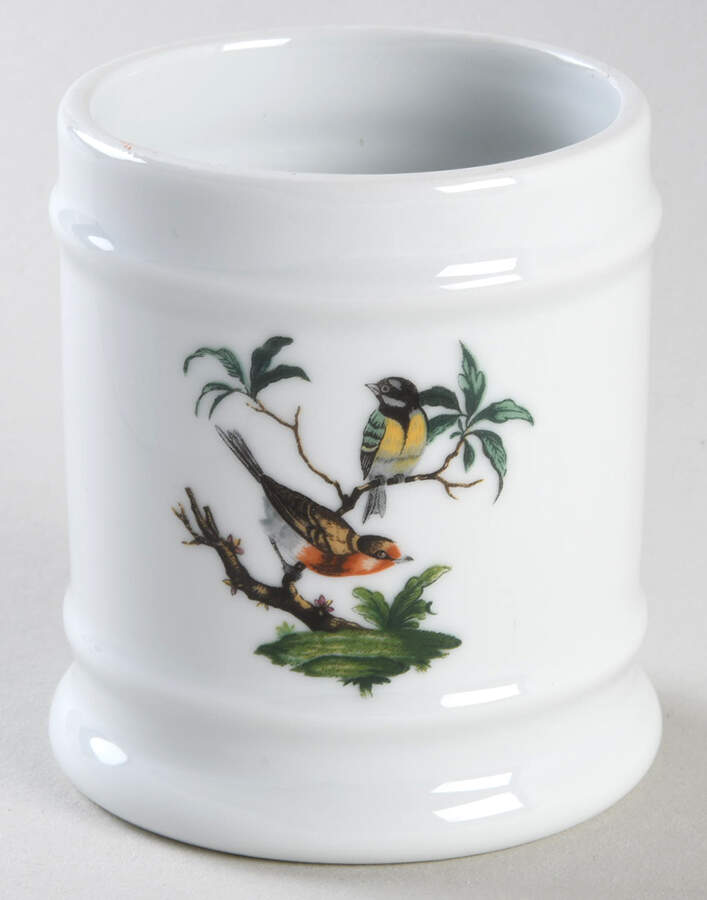 Les Oiseaux Apothecary Jar No Lid by Ceralene-1