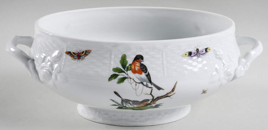 Les Oiseaux Oval Tureen No Lid by Ceralene-1