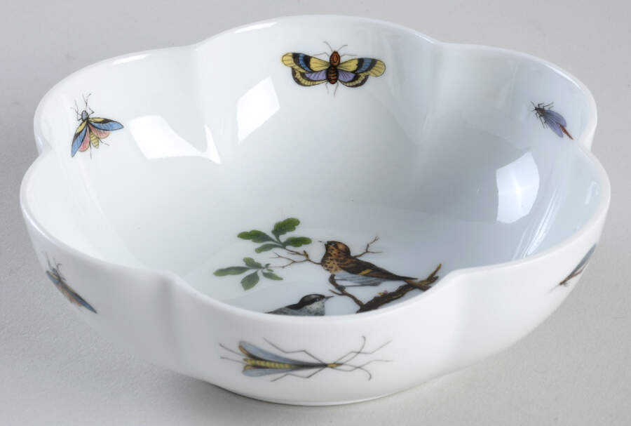 Les Oiseaux 5" Melon Bowl by Ceralene-1