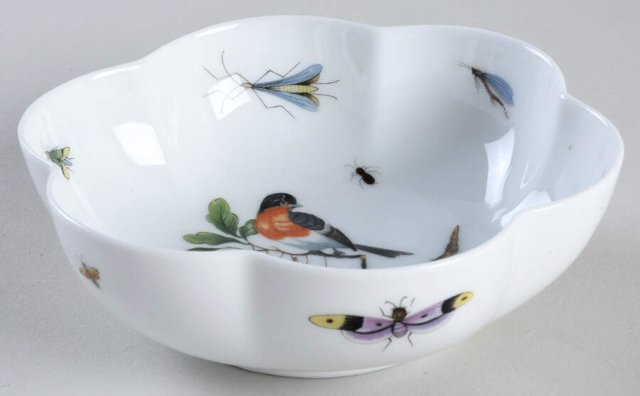 Les Oiseaux 5" Melon Bowl by Ceralene-1