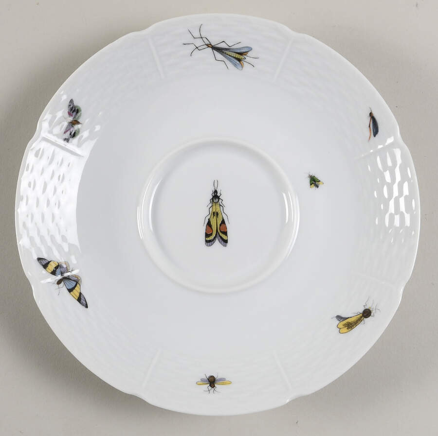 Les Oiseaux Saucer for Oversized Cup by Ceralene-1