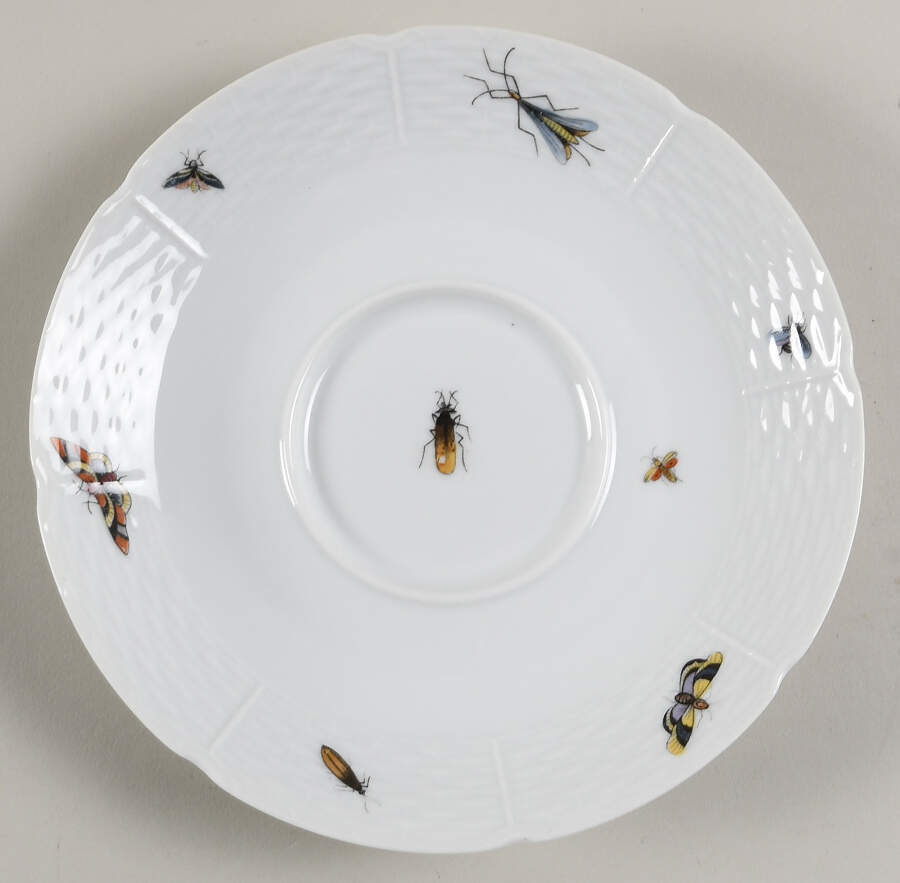 Les Oiseaux Saucer for Oversized Cup by Ceralene-1