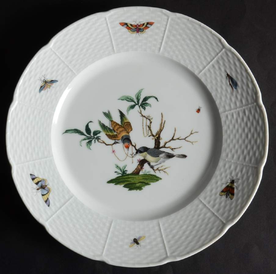 Les Oiseaux Dinner Plate by Ceralene-1