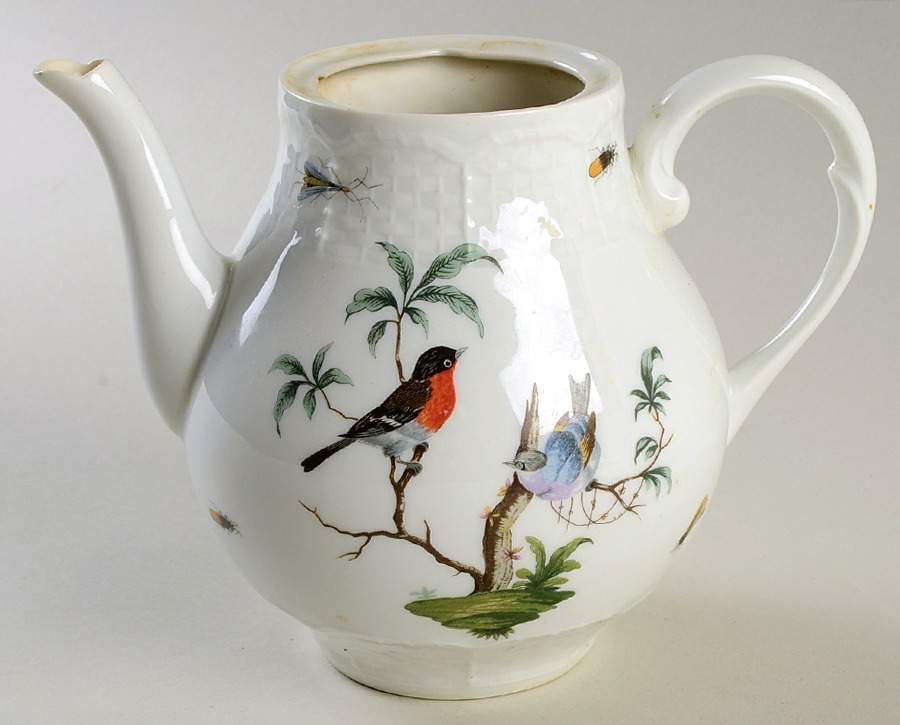 Les Oiseaux Teapot No Lid by Ceralene-1