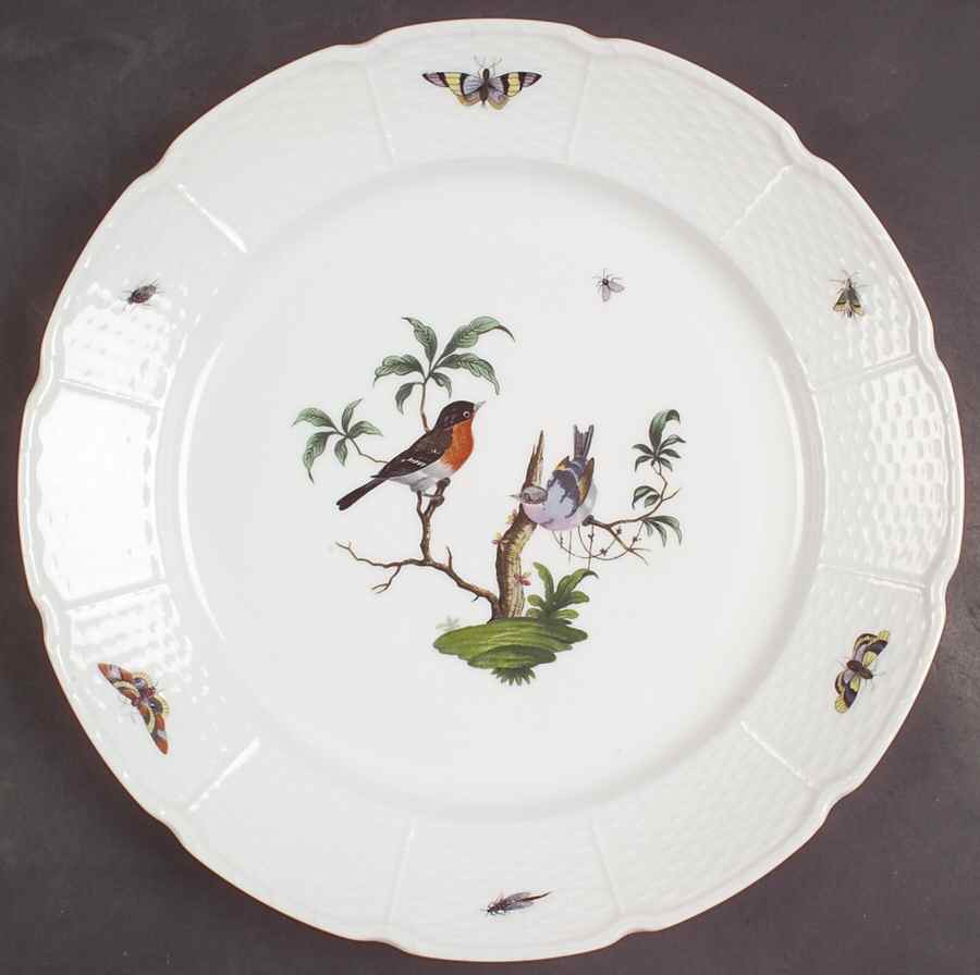 Les Oiseaux 12" Chop Plate (Round Platter) by Ceralene-1
