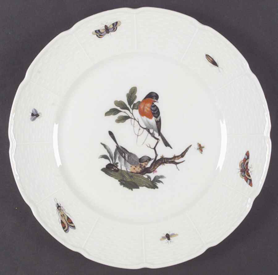 Les Oiseaux Dinner Plate by Ceralene-1