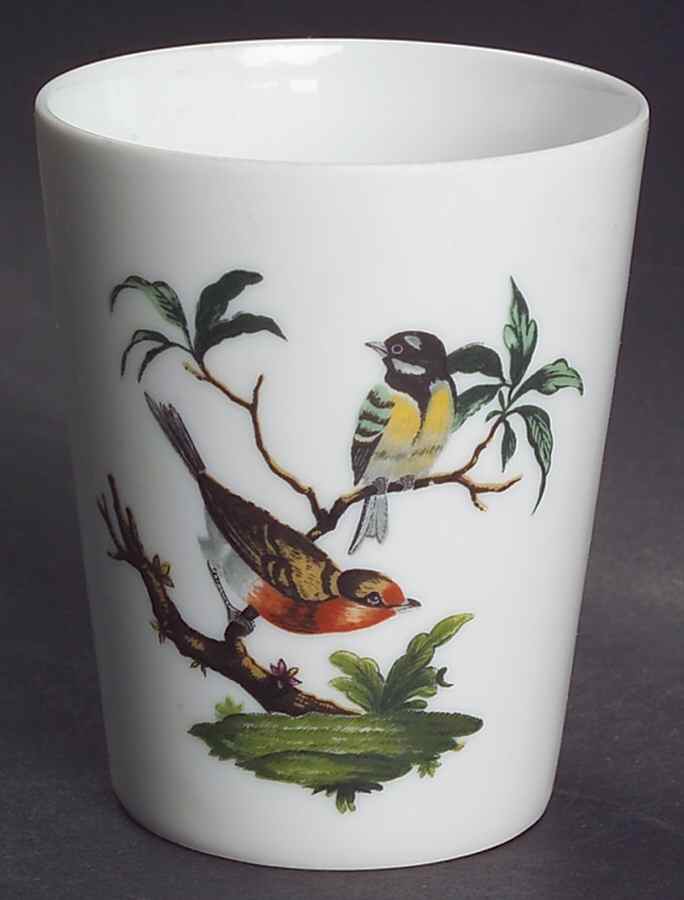 Les Oiseaux Tall China Tumbler by Ceralene-1