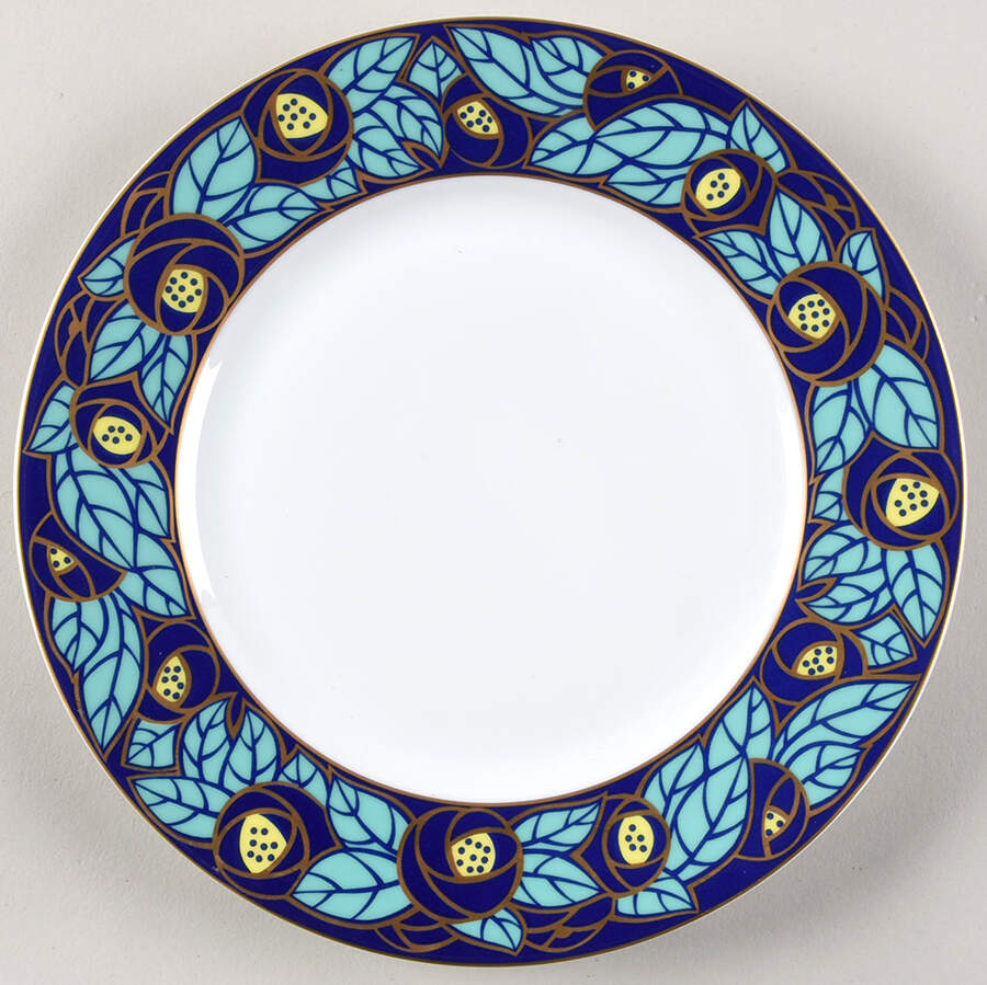 Lola Dessert Luncheon Plate by Ceralene-1