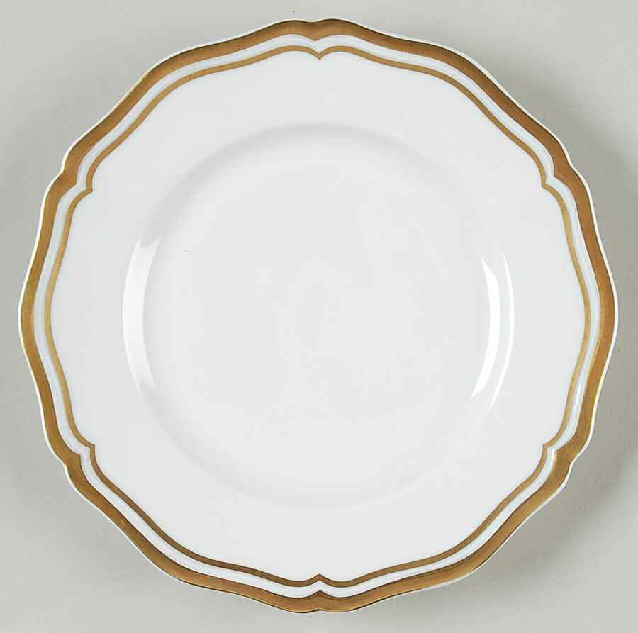 Louis XV Gold Bread & Butter Plate by Ceralene-1