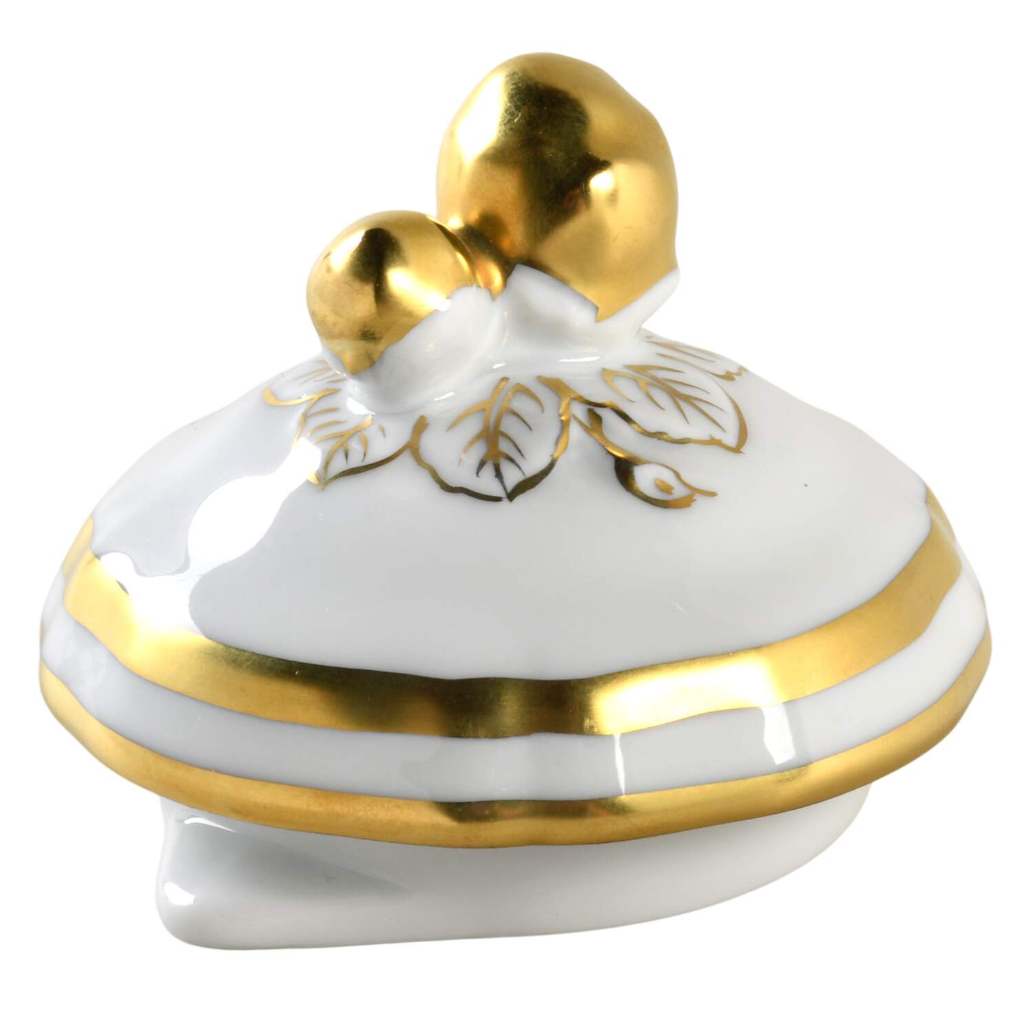 Marie Antoinette (Gold) Lid for Coffee Pot by Ceralene-1