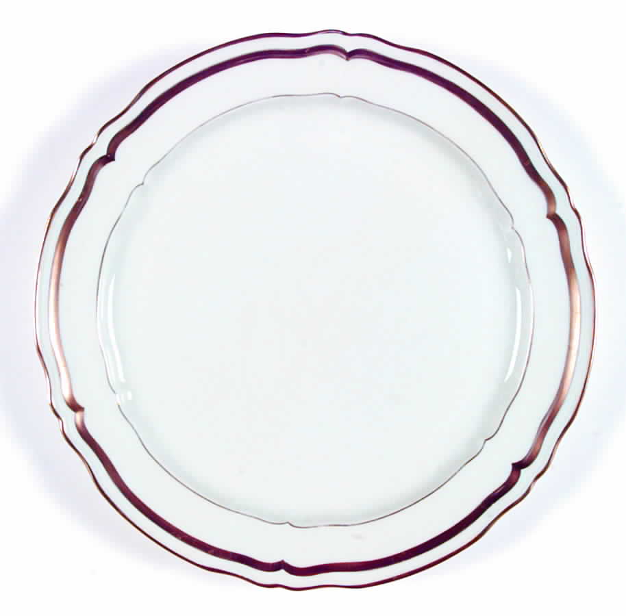 Marie Antoinette (Gold) Dinner Plate by Ceralene-1