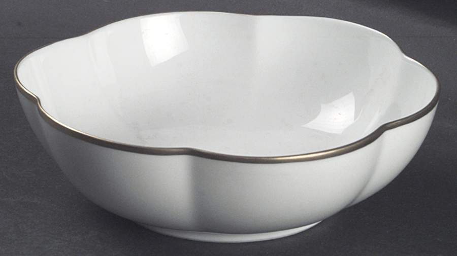 Marie Antoinette (Gold) Medium Melon Bowl by Ceralene-1