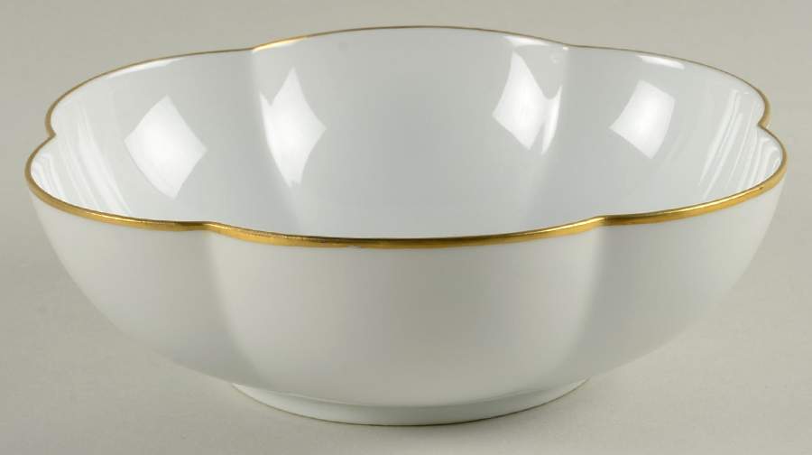 Marie Antoinette (Gold) Large Melon Bowl by Ceralene-1