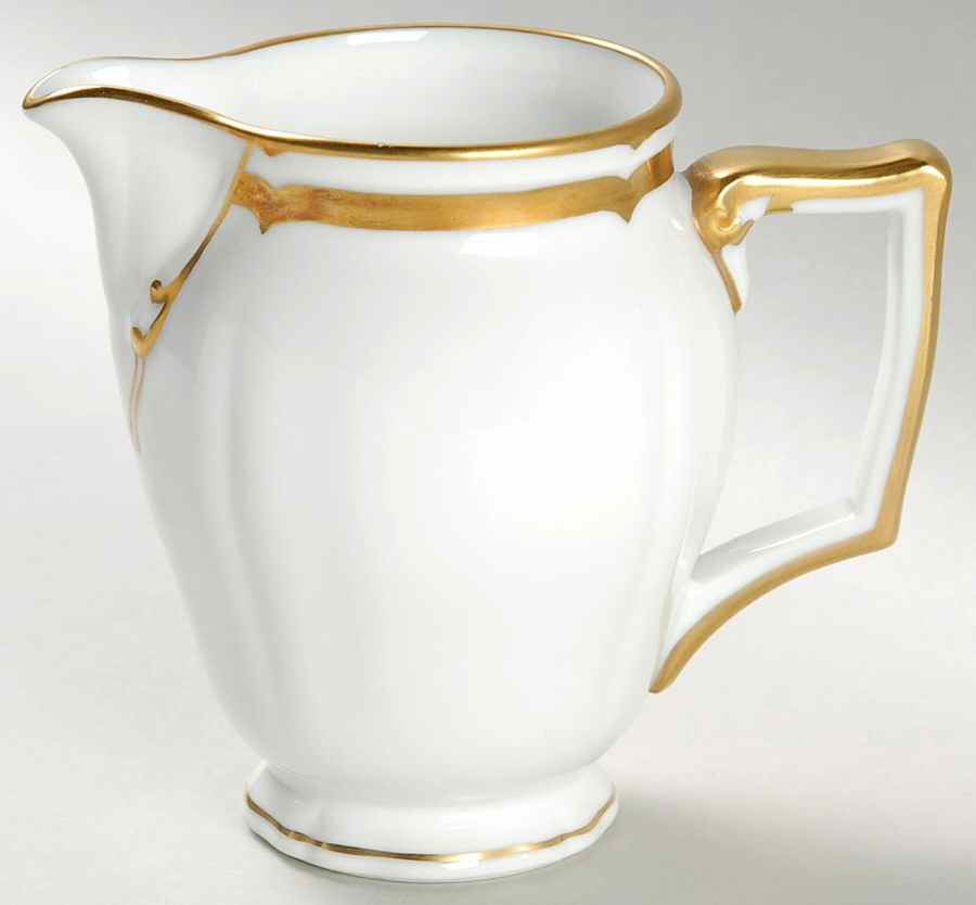 Marie Antoinette (Gold) Creamer by Ceralene-1