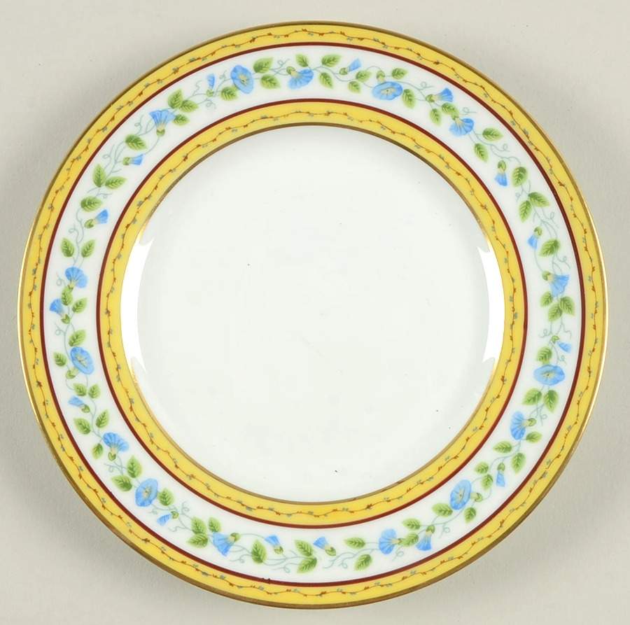 Morning Glory Ring Bread & Butter Plate by Ceralene-1